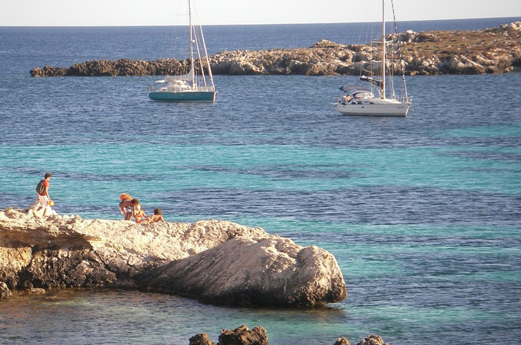 Spiagge e calette a Favignana